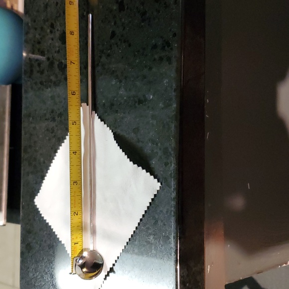 ☆RARE FIND☆ ELLA L. CONE Sterling Silver Antique Bar Stir Spoon (stamped) - Picture 9 of 9